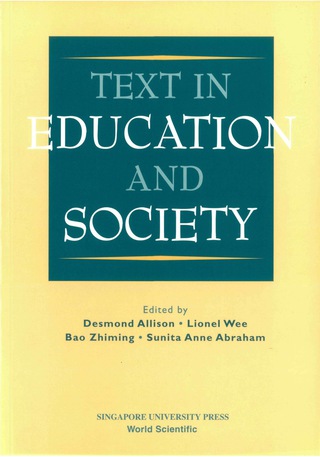 Titelbild: Text in Education and Society 9789971692223