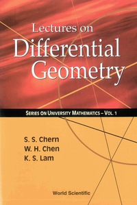 Cover image: LECTURES ON DIFFERENTIAL GEOMETRY   (V1) 9789810241827
