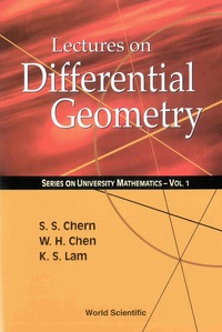 表紙画像: LECTURES ON DIFFERENTIAL GEOMETRY   (V1) 9789810241827