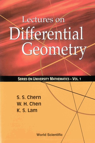 Imagen de portada: Lectures on Differential Geometry 9789810241827