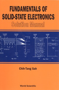 Cover image: FUND OF SOLID STATE ELECT (SOLN MANUAL) 9789810228811