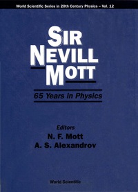 Cover image: Sir Nevill Mott &#x2013; 65 Years in Physics