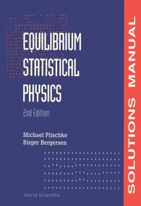Titelbild: EQUIL STAT PHYS (2ND ED)-SOL'N MANU 2nd edition 9789810220686