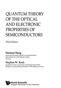 Titelbild: QUAN THEO OF OPTICAL & ELEC(3RD) 3rd edition 9789810218645