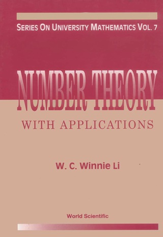 Imagen de portada: Number Theory with Applications 9789810222260