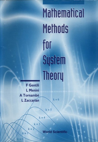 Imagen de portada: Mathematical Methods for System Theory 9789810233341