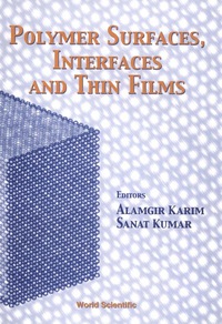 صورة الغلاف: Polymer Surfaces, Interfaces and Thin Films 9789810238643