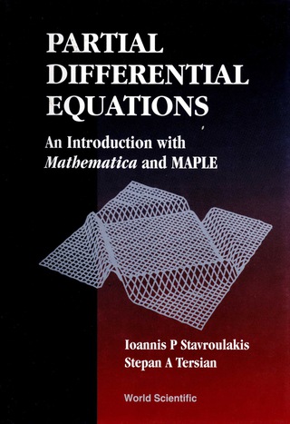 Cover image: Partial Differential Equations: An Introduction with Mathematica and Maple