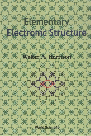 Imagen de portada: Elementary Electronic Structure 1st edition