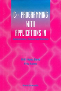 Titelbild: C++ PROGRAMMING WITH APPLNS IN... 9789810240660