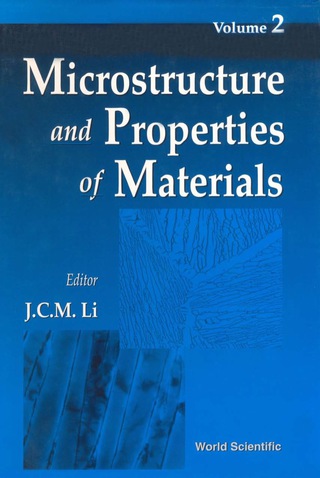 Cover image: Microstructure and Properties of Materials: (Volume 2) 9789810241803