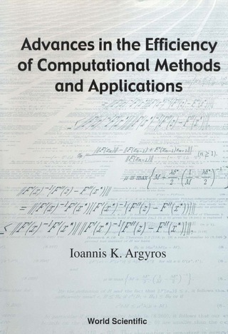 Cover image: Advances in the Efficiency of Computational Methods and Applications 9789810243364