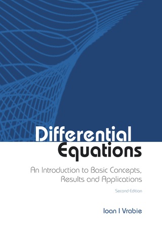 Cover image: Differential Equations: An Introduction to Basic Concepts, Results and Applications 2nd edition 9789814335621