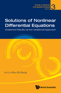 Imagen de portada: SOLUTIONS OF NONLINEAR DIFFERENTIAL EQUATIONS 9789813108608