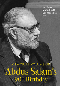 Imagen de portada: MEMORIAL VOLUME ON ABDUS SALAM'S 90TH BIRTHDAY 9789813144866