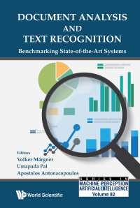 Titelbild: DOCUMENT ANALYSIS AND TEXT RECOGNITION 9789813229266