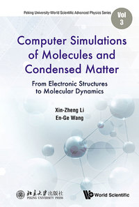 Imagen de portada: COMPUTER SIMULATIONS OF MOLECULES AND CONDENSED MATTER 9789813230446
