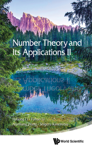 Cover image: Number Theory and Its Applications II 9789813231597