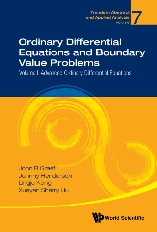 Imagen de portada: Ordinary Differential Equations and Boundary Value Problems: Volume I: Advanced Ordinary Differential Equations 9789813236455