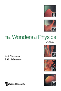Imagen de portada: WONDERS OF PHYSICS, THE (4TH ED) 4th edition 9789813273160