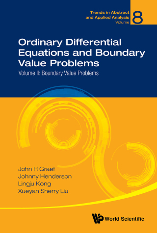 Cover image: Ordinary Differential Equations and Boundary Value Problems: Volume II: Boundary Value Problems 9789813274020