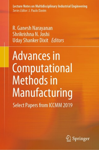 Titelbild: Advances in Computational Methods in Manufacturing 9789813290716