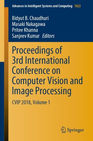 Cover image: Proceedings of 3rd International Conference on Computer Vision and Image Processing 9789813290877