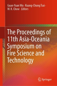Titelbild: The Proceedings of 11th Asia-Oceania Symposium on Fire Science and Technology 9789813291386