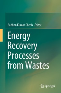 Imagen de portada: Energy Recovery Processes from Wastes 9789813292277