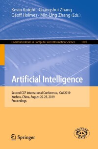 Cover image: Artificial Intelligence 9789813292970