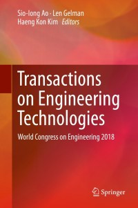 Imagen de portada: Transactions on Engineering Technologies 9789813295308