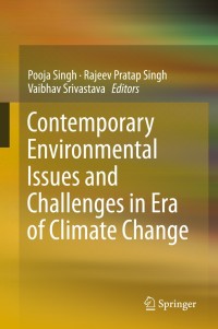 Imagen de portada: Contemporary Environmental Issues and Challenges in Era of Climate Change 9789813295940