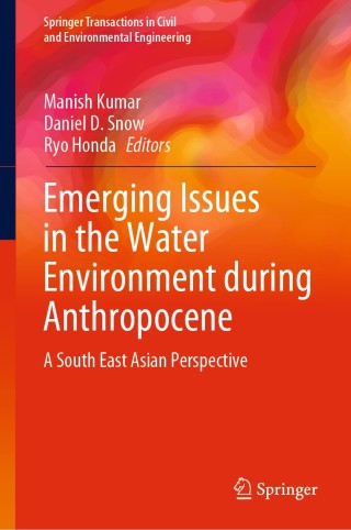 Imagen de portada: Emerging Issues in the Water Environment during Anthropocene 9789813297708