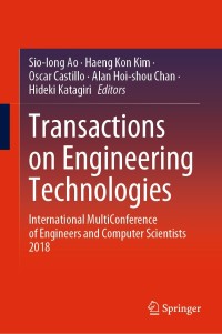 Cover image: Transactions on Engineering Technologies 9789813298071