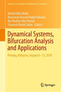 Imagen de portada: Dynamical Systems, Bifurcation Analysis and Applications 9789813298316