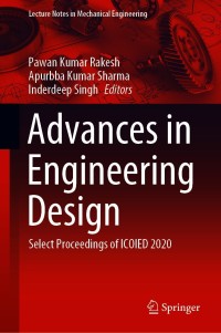 表紙画像: Advances in Engineering Design 9789813340176