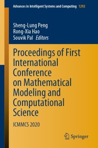 Immagine di copertina: Proceedings of First International Conference on Mathematical Modeling and Computational Science 9789813343887