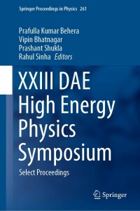 Immagine di copertina: XXIII DAE High Energy Physics Symposium 9789813344075