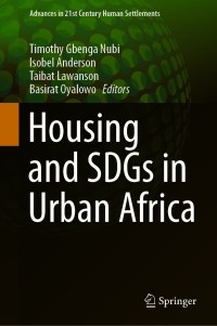 Omslagafbeelding: Housing and SDGs in Urban Africa 9789813344235
