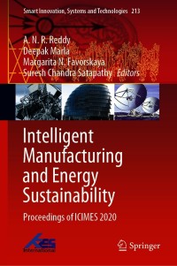 Cover image: Intelligent Manufacturing and Energy Sustainability 9789813344426