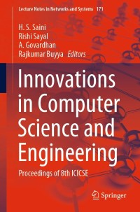 Omslagafbeelding: Innovations in Computer Science and Engineering 9789813345423