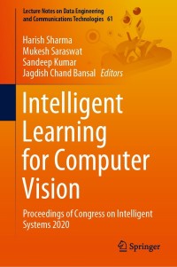 Omslagafbeelding: Intelligent Learning for Computer Vision 9789813345812