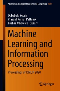 Cover image: Machine Learning and Information Processing 9789813348585