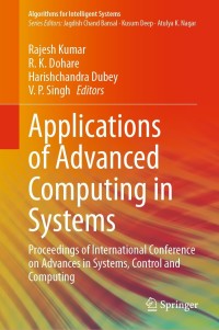 Cover image: Applications of Advanced Computing in Systems 9789813348615