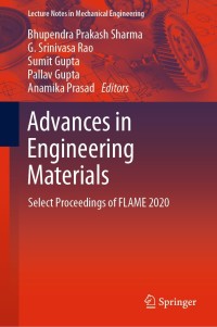 Cover image: Advances in Engineering Materials 9789813360280