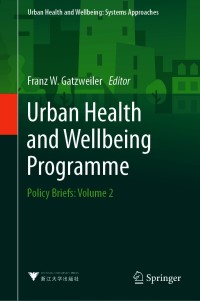 Imagen de portada: Urban Health and Wellbeing Programme 9789813360358