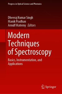 Titelbild: Modern Techniques of Spectroscopy 9789813360839