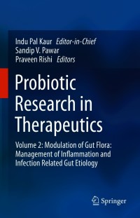 Cover image: Probiotic Research in Therapeutics 9789813362352