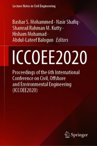 Cover image: ICCOEE2020 1st edition 9789813363106