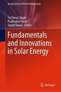 Imagen de portada: Fundamentals and Innovations in Solar Energy 9789813364554